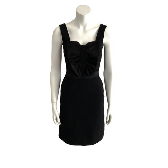 Ted Baker London Black Sleeveless Square Neck Dress 1